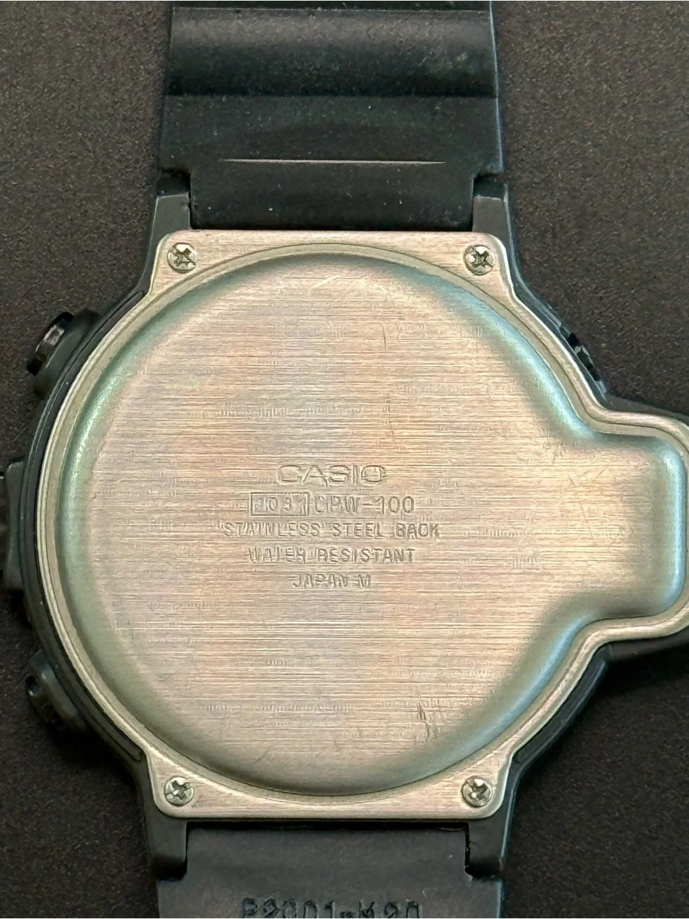 Casio CPW-100 Vintage Digital Compass Watch Used Japan M